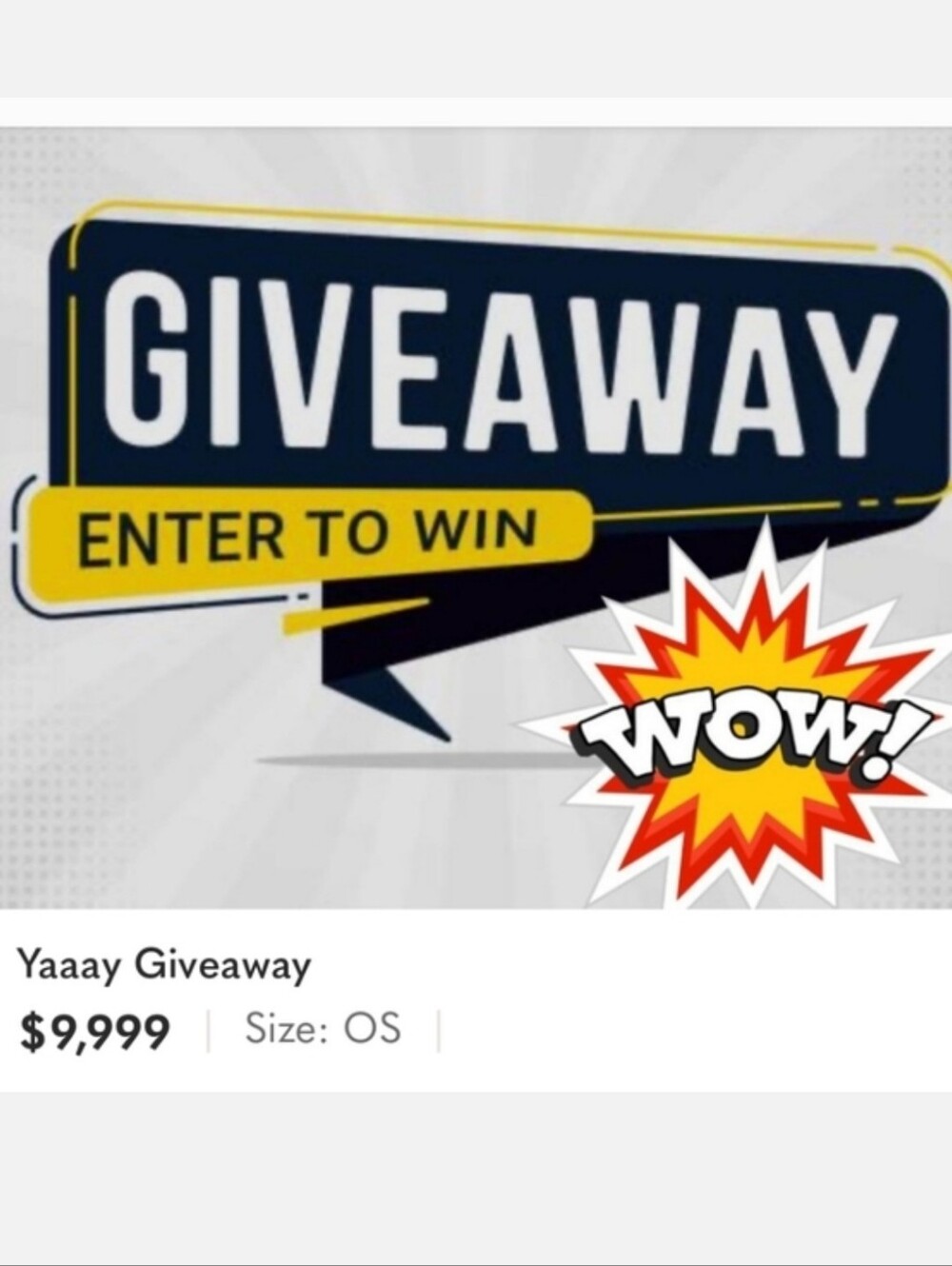 GIVEAWAY! NO PURCHASE NECESSARY & FREE SHIPPING!!